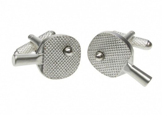 Table Tennis Bat Cufflinks